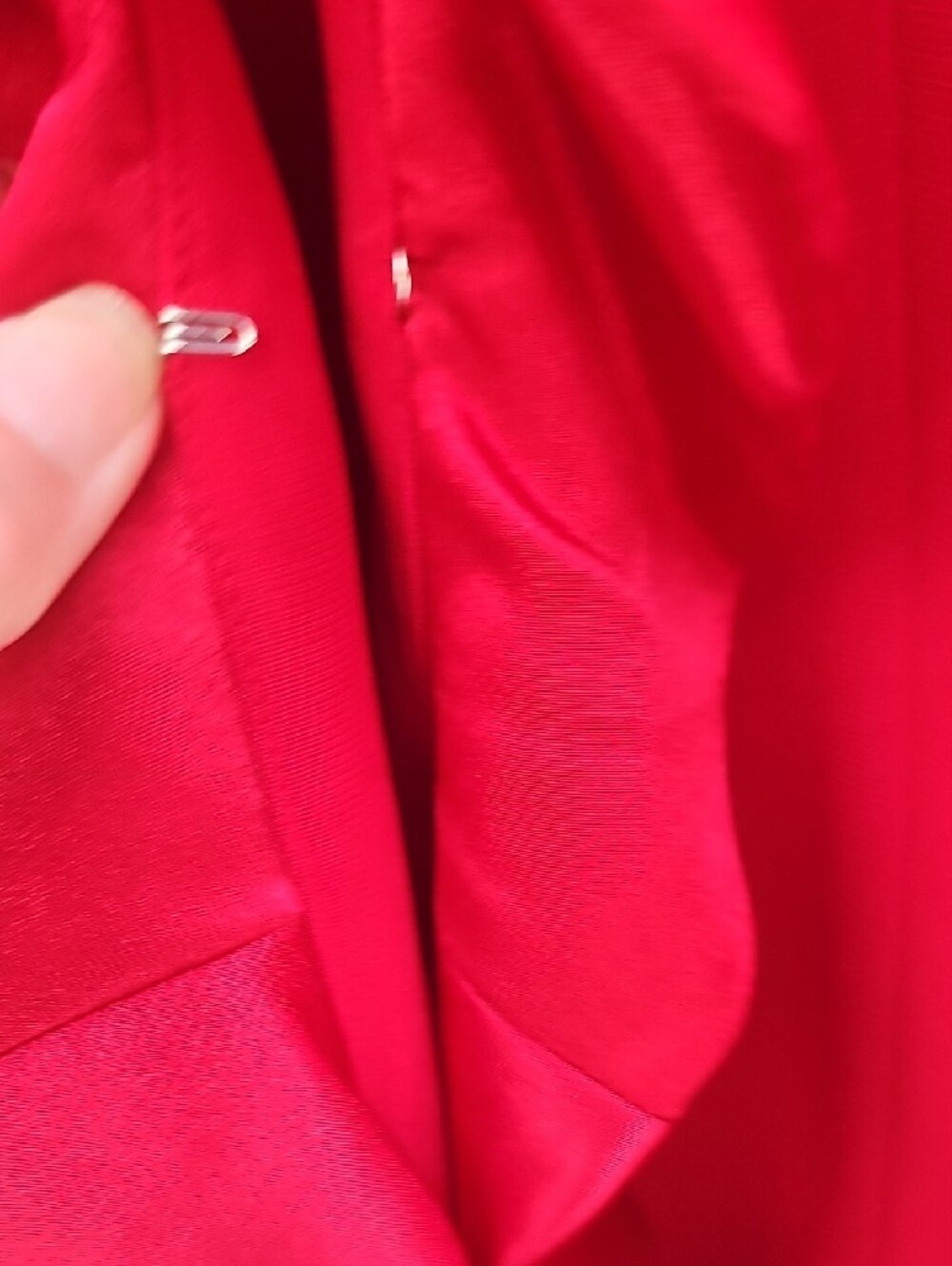 Red Ruffle-Trim Midi Dress & Jacket Set - Picture 10 of 10